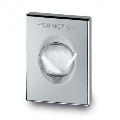 Διανομέας σακουλών υγιεινής από ABS, επιχρωμιωμένος