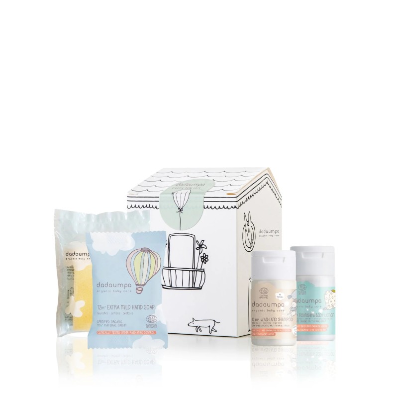 Children's cosmetic kit, house-shaped, Dadaumpa