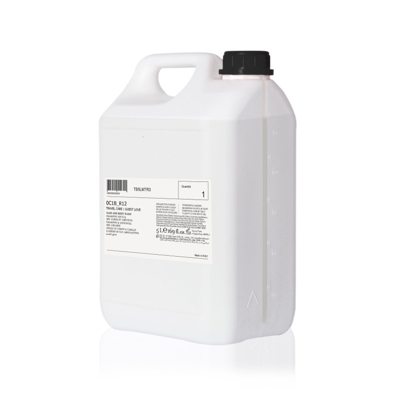 5 litre shampoo and shower gel, Travel Care