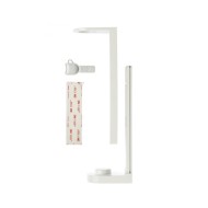 Λευκή βάση διανομέα για 380ml, Prija/480 ml, Travel Care