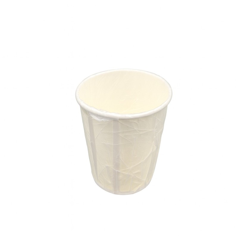 Cardboard Cup Individually Packaged, Wrapped in Foil