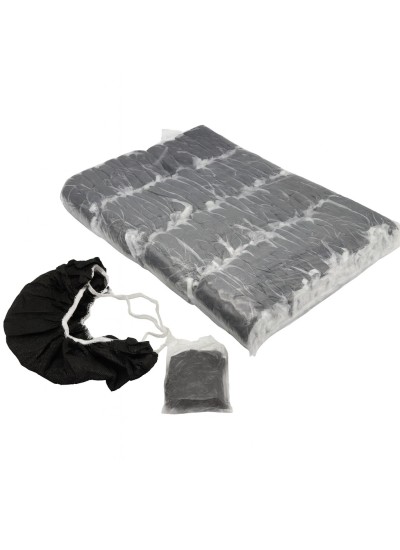 Set of 100 black disposable underwear pieces