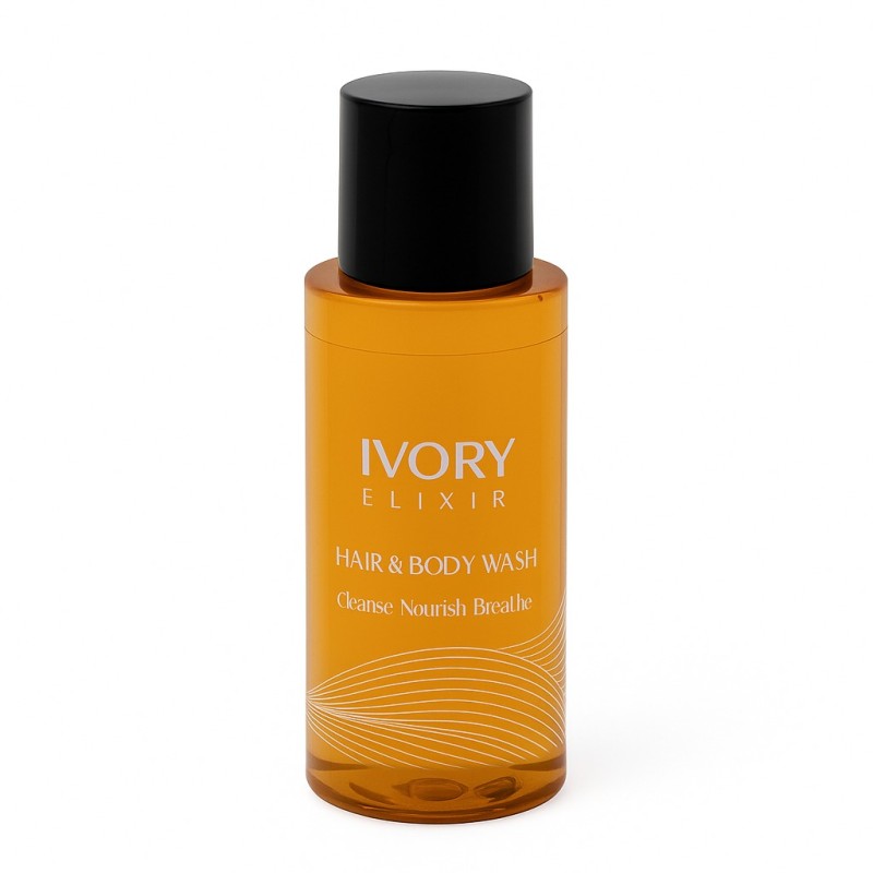 Shampoo and Shower Gel 30 ml, Ivory