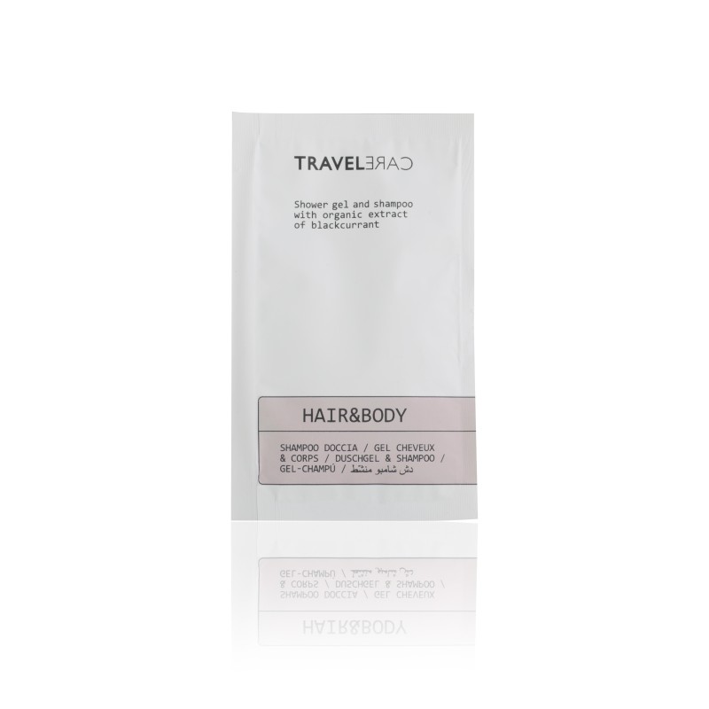 Σαμπουάν και αφρόλουτρο 10 ml, Travel Care