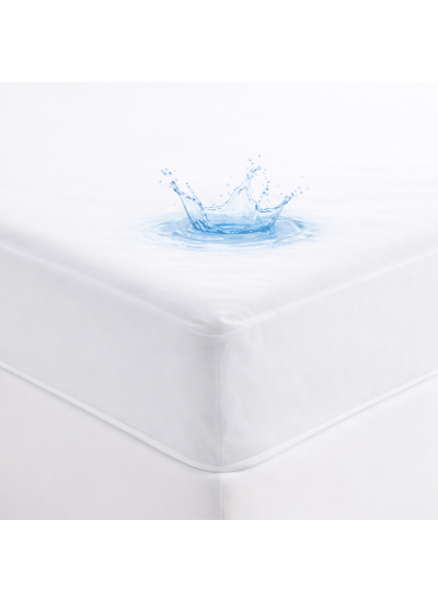 Αδιάβροχη προστασία στρώματος 160x200x25 με περίγραμμα