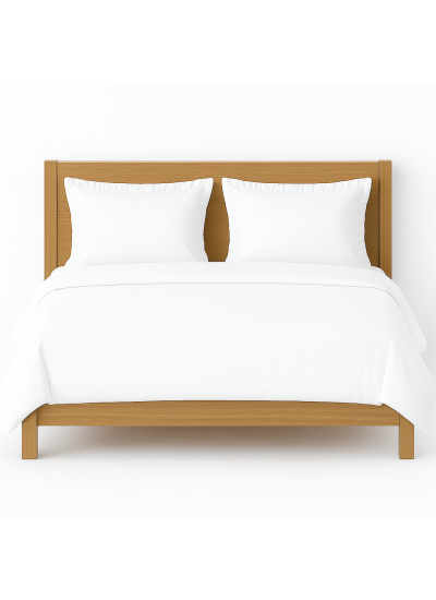 Σετ διπλά σεντόνια, σατινέ περκάλ