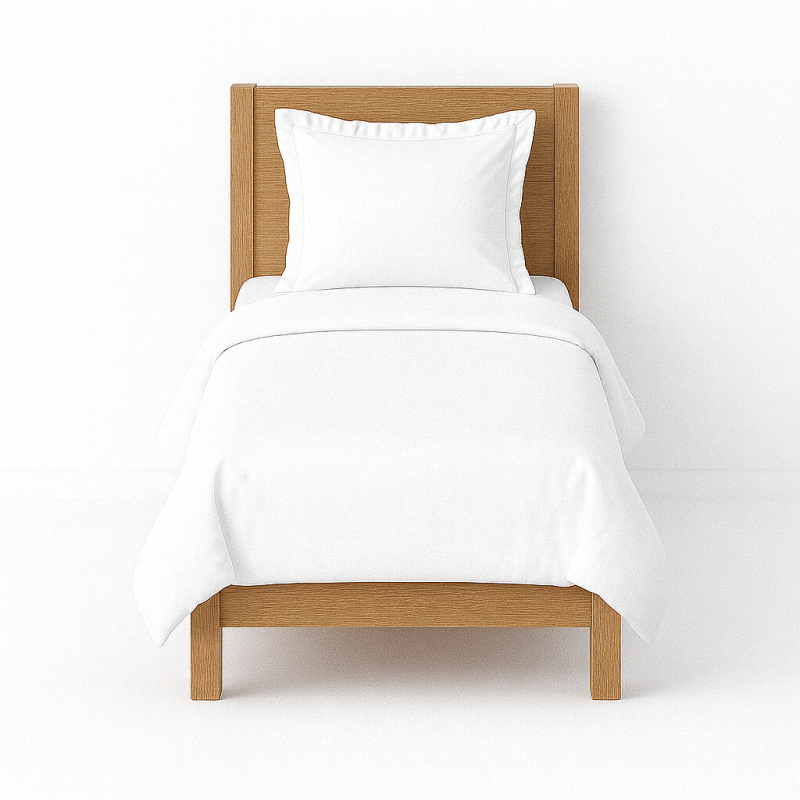 Single bed linen set, satin percale