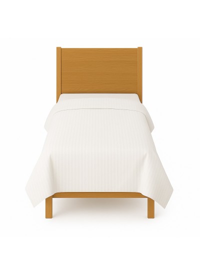 Σεντόνι για πάπλωμα 150x220, Δαμασκηνό με στενή ρίγα