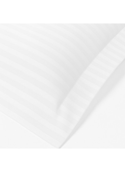 Μαξιλαροθήκη 56x76, Δαμασκ με στενή ρίγα Μαξιλαροθήκη 56x76, Δαμασκ με στενή ρίγα