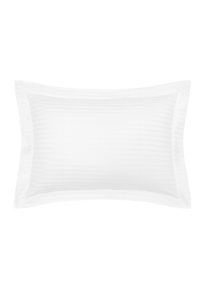 Μαξιλαροθήκη 56x76, Δαμασκ με στενή ρίγα