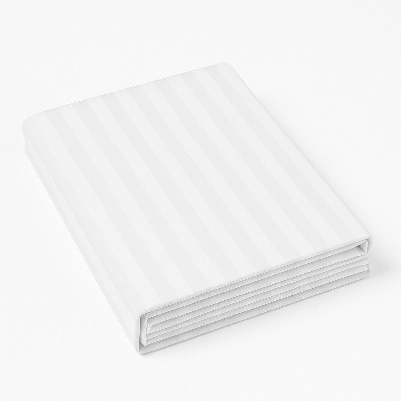 Σεντόνι 240x260, Δαμασκηνό με φαρδιά ρίγα Σεντόνι 240x260, Δαμασκηνό με φαρδιά ρίγα