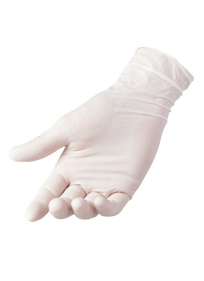 Γάντια λάτεξ χωρίς πούδρα S, M, 100 τεμάχια